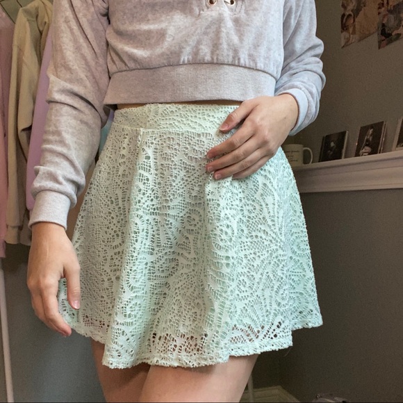 Aeropostale Dresses & Skirts - 🍄Aeropostle Skater Skirt in Mint Blue